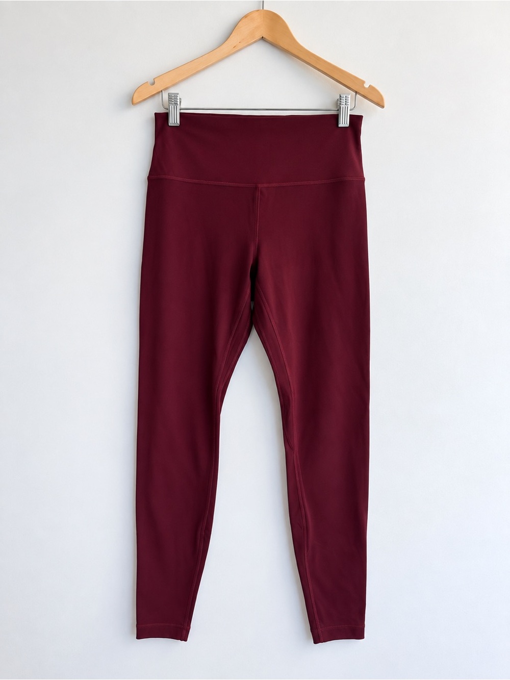 Lululemon Align High-Rise Leggings 28” Burgundy – Size 12